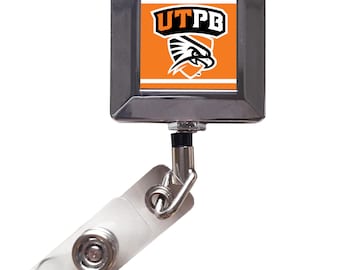 University of Texas Permian Basin Retractable Badge Holder - Set of 2