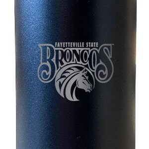 Fayetteville State University 32 oz Engraved Insulated Stainless Steel Water Bottle with Screw on Lid