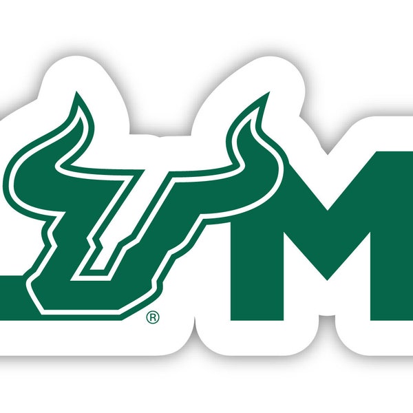 South Florida Bulls 4-Inch Laser Cut Alumni Vinyl Decal Sticker