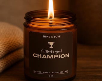 Men's Scented Candle | Men's Candle | Toxin Free | Masculine Fragrance | Essential Oil Infused | Eco-friendly Candle, Men candle gifts