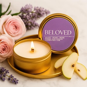 Bridal Shower Candle, Baby Shower Candle, Sweet Warm Scent, Unique Gift, Wedding Candle Gift, Luxury Candle, Thank You Candle