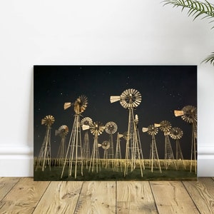 Merna Nebraska Windmühle Bauernhof Landschaft, Dekoration, Wandkunst, Fotografie, Vielzahl von Größen