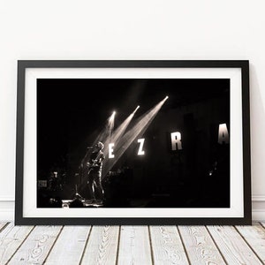 George Ezra Live Concert Photography Art Print