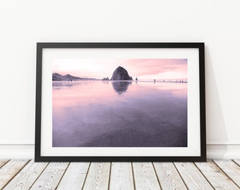 Oregon - Cannon Beach Haystack Rock, Beach Ocean Photography Fine Art, Home Decor, Variety of Sizes - Jennifer Camp Photography