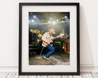 Charley Crockett Live Concert Photography Art Print