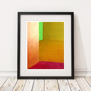 Abstract Colorful Wall Art Design Street Photography - Fotografía artística, Decoración del hogar, Arte mural - Jennifer Camp Photography