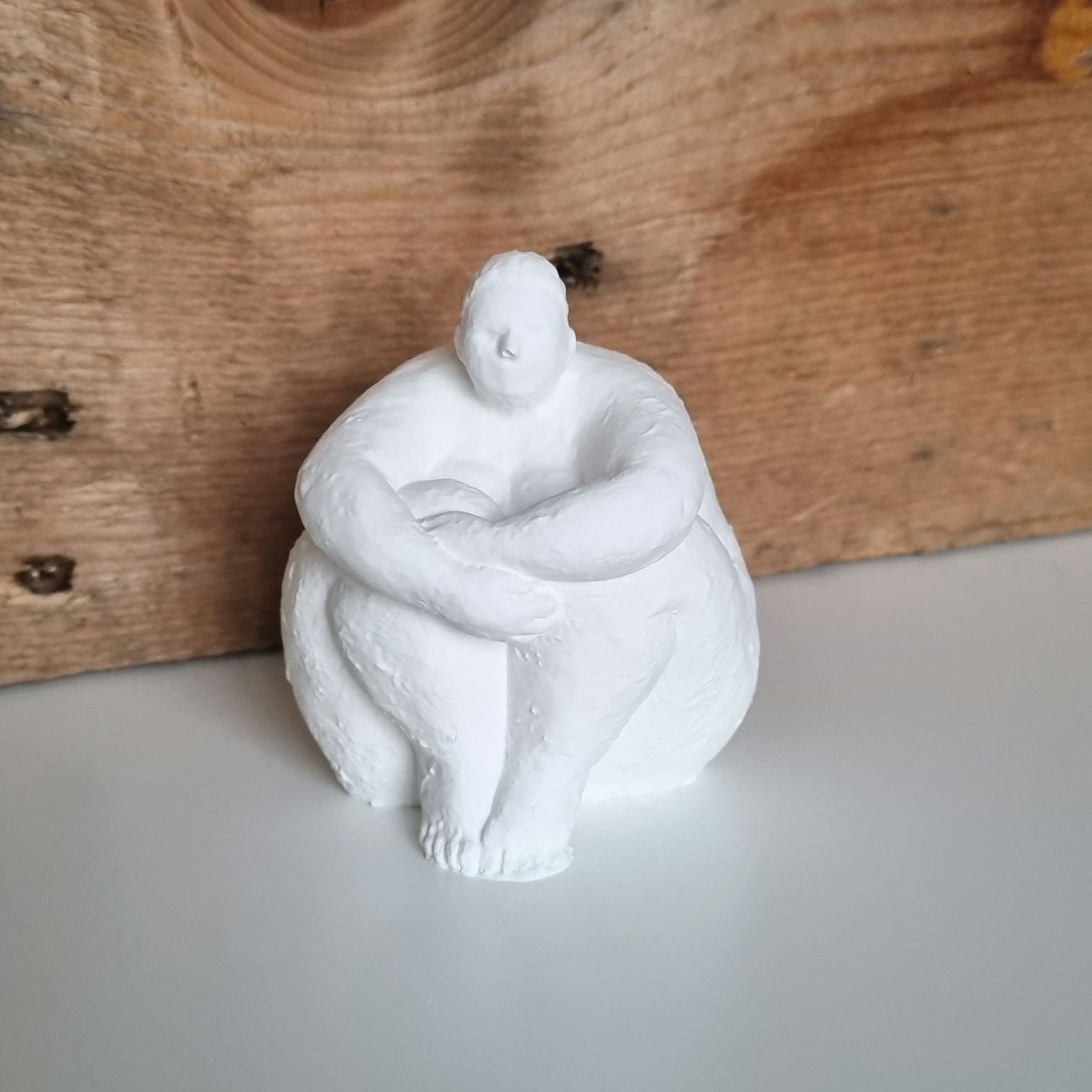Fat Woman Lady Sculpture Fat Woman Sitting Figure Home Deco Nordic