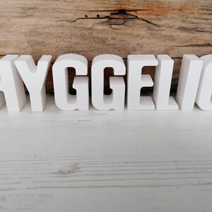 Letras de letras "HYGGELIG" branco, decoração, marítimo, cerâmica, presente, hygge, hyggelig, aconchegante, apartamento