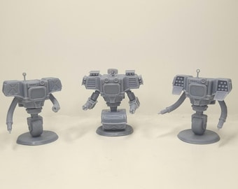 Custom Fallout New Vegas Securitron Miniatures