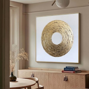 Gold textured wall art Gold and white Painting Gold wall art Gold and white Abstract art Gold and white wall art Gold abstract painting