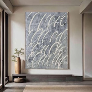 Large Blue Abstract Painting Blue Minimalist Abstract Painting Light Blue Abstract Art Light blue painting