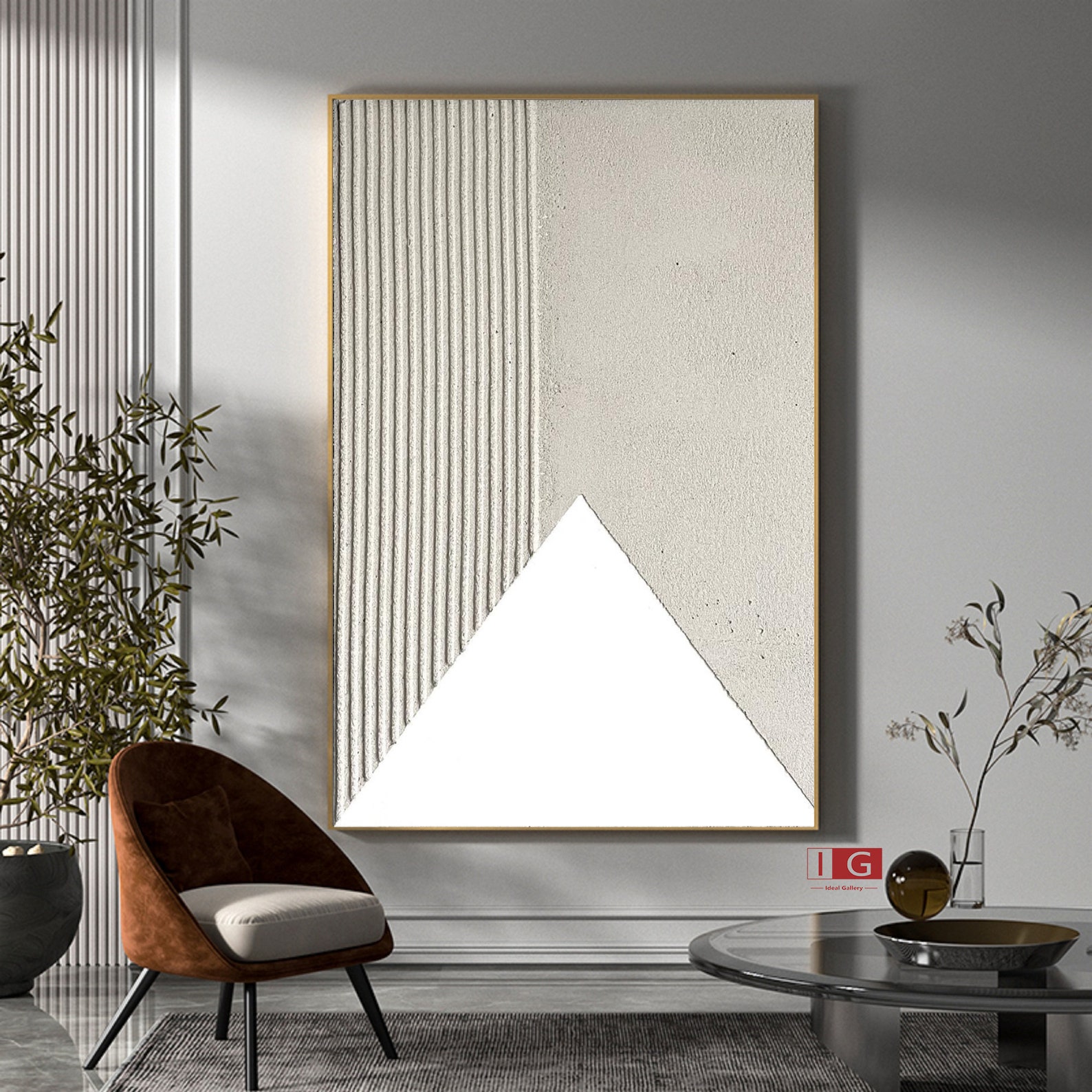 Beige and White Wall Art Beige and White Minimalist Art Beige Etsy