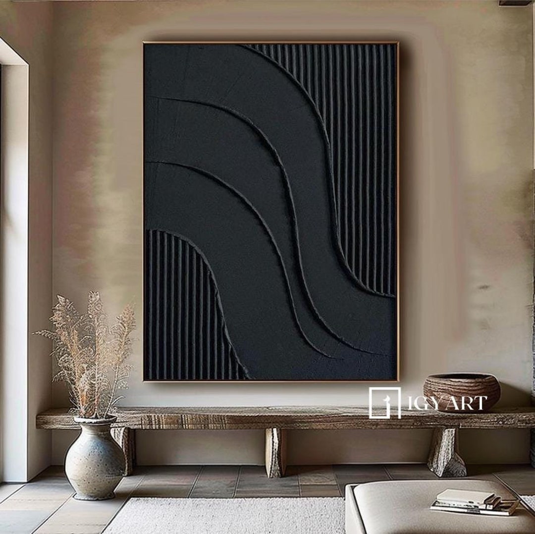 洋書 WALL ELEMENTS ART WALL ORIGACH 4 Pieces Large Four Elements Minimalist Wood Wall Art