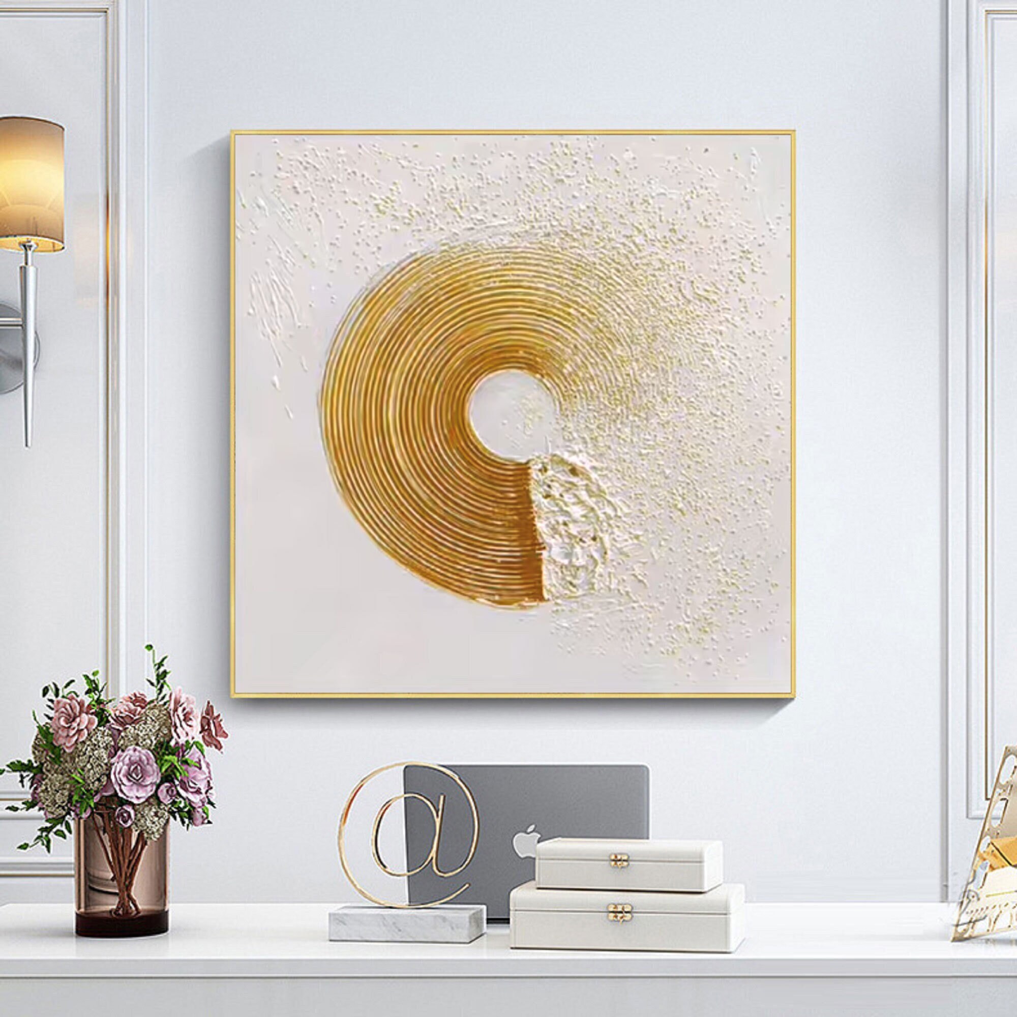Gold painting cheap
