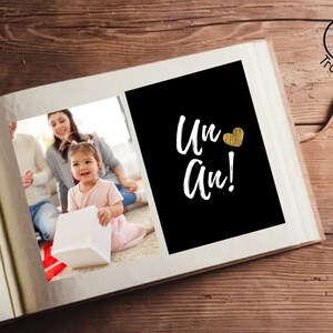 Tarjetas del álbum de nacimiento para imprimir. Tarjetas de hitos del bebé para imprimir. Regalo de nacimiento. Álbumes de nacimiento personalizados. imagen 8