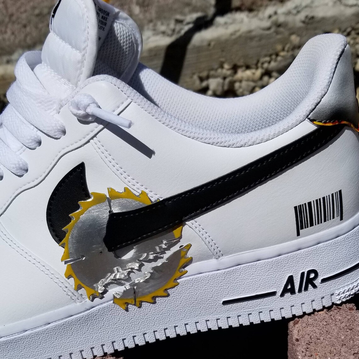 air force 1 crocs post malone
