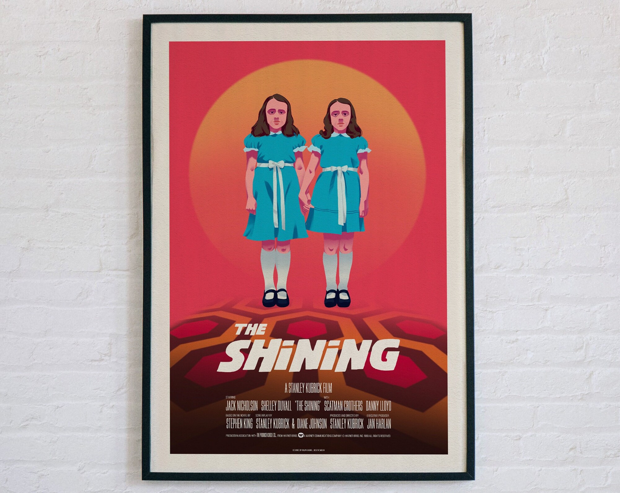 Discover The Shining Classic Retro Movie Poster - Retro-Modern, Vintage Inspired Poster