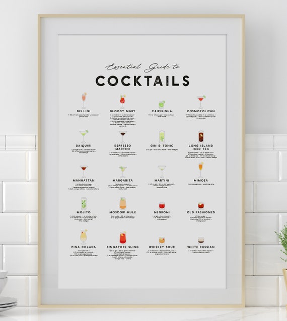 A Cocktail Guide to Essential Recipes