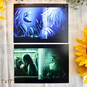 Satosugu Beta Fish -  Anime Boys ArtPrint 11&quot;x17&quot;