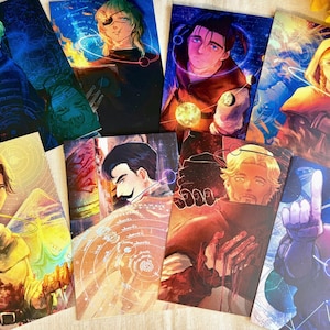 Thaumazein - Orb On the Movement of the Earth Anime Holographic Art Prints 4"x6"
