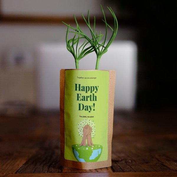 Happy Earth Day Tree Gift, We Plant 10 More Trees