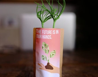 Future is in our Hands Tree, Earth Day Gift, We Plant 10 More Trees
