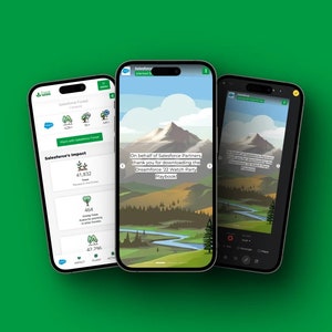 Gift a Forest eGifts, Wir pflanzen 10 Bäume, digitale Grußkarten, die echte Bäume pflanzen