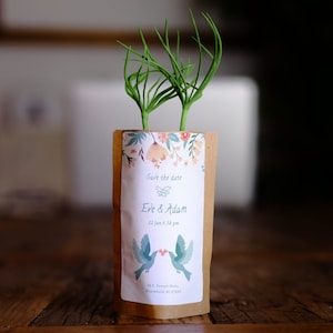 Wedding Invitation Tree, We Plant 10 More Trees