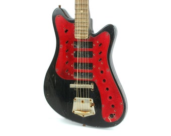 STELLA USSR SOVIET ELECTRIC GUITAR RETRO RUSSIAN VINTAGE AND