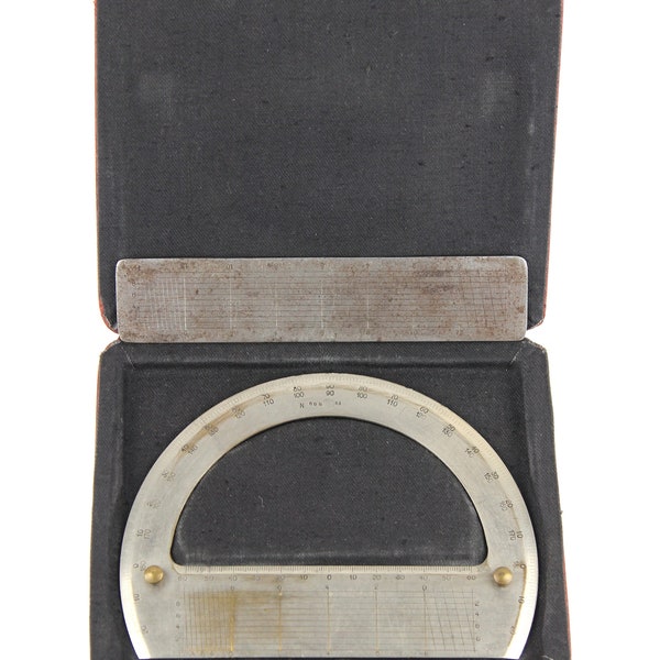 Vintage Protractor - Etsy