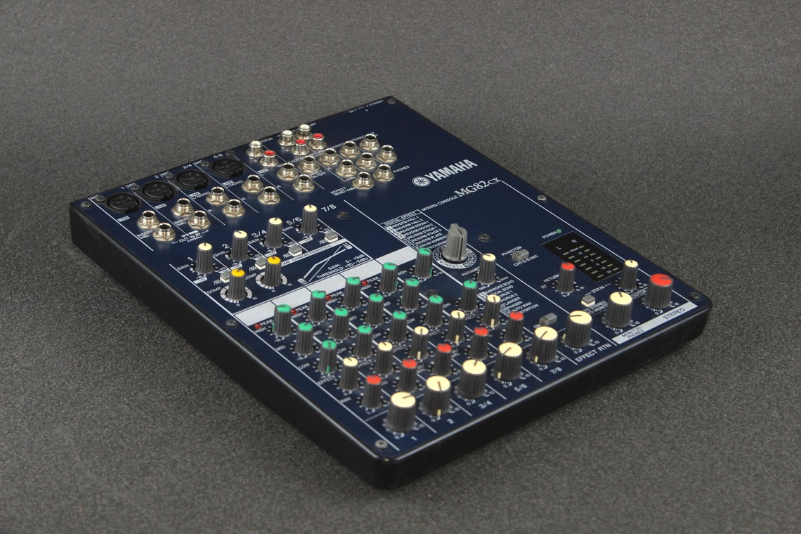 Mixing Console YAMAHA MG82CX Audio Mixer Etsy