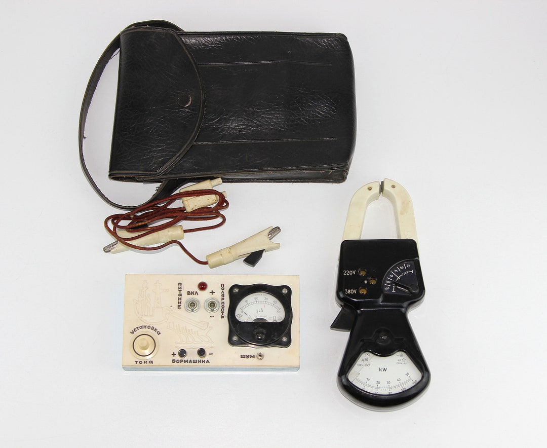 Soviet Electronic Instruments Device Vintage Soviet Measuring Device USSR Ingeneering Electrical ...