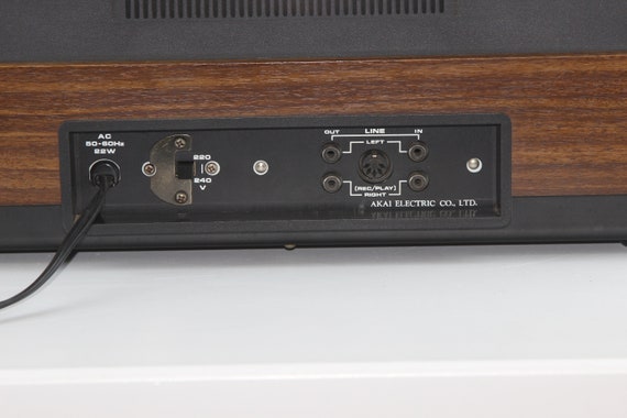 Vintage Cassette Recorder AKAI GXC-310D Stationary Tape Recorder