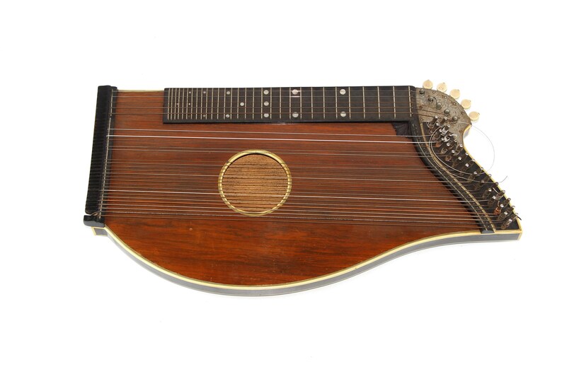 Zither Made in Germany Circa 1920 Vintage Cymbals Gusli Etsy