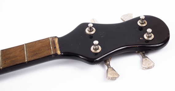 Vintage Soviet Electric Guitar Bass Semi-acoustic Guitar ELBA