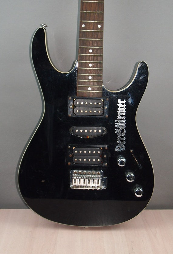 Electric Guitar Bass Guitar Samick Model LK 45 A BK 6 String