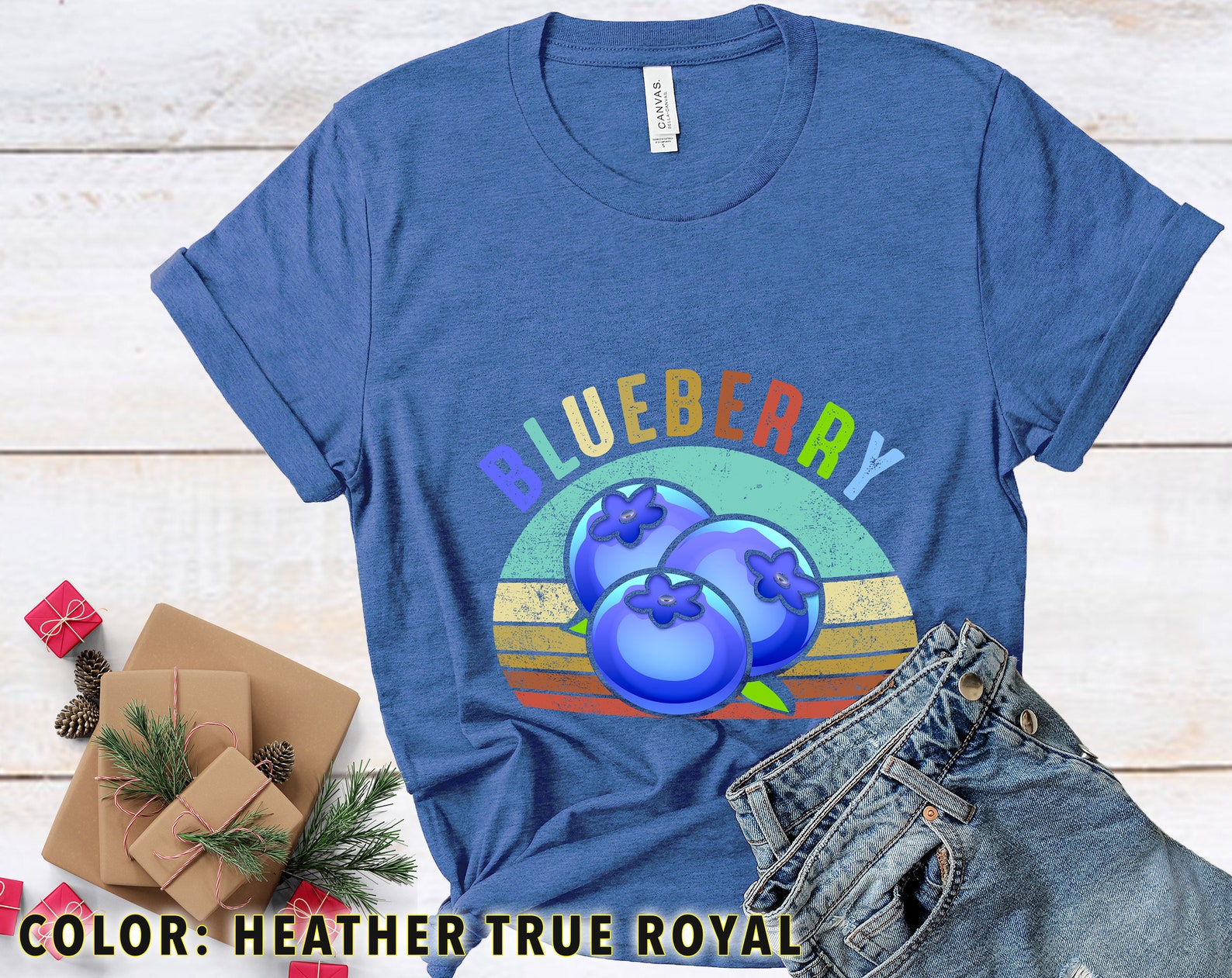 Vintage Blueberry TShirt Blueberry Sunset Shirt Perfect Etsy