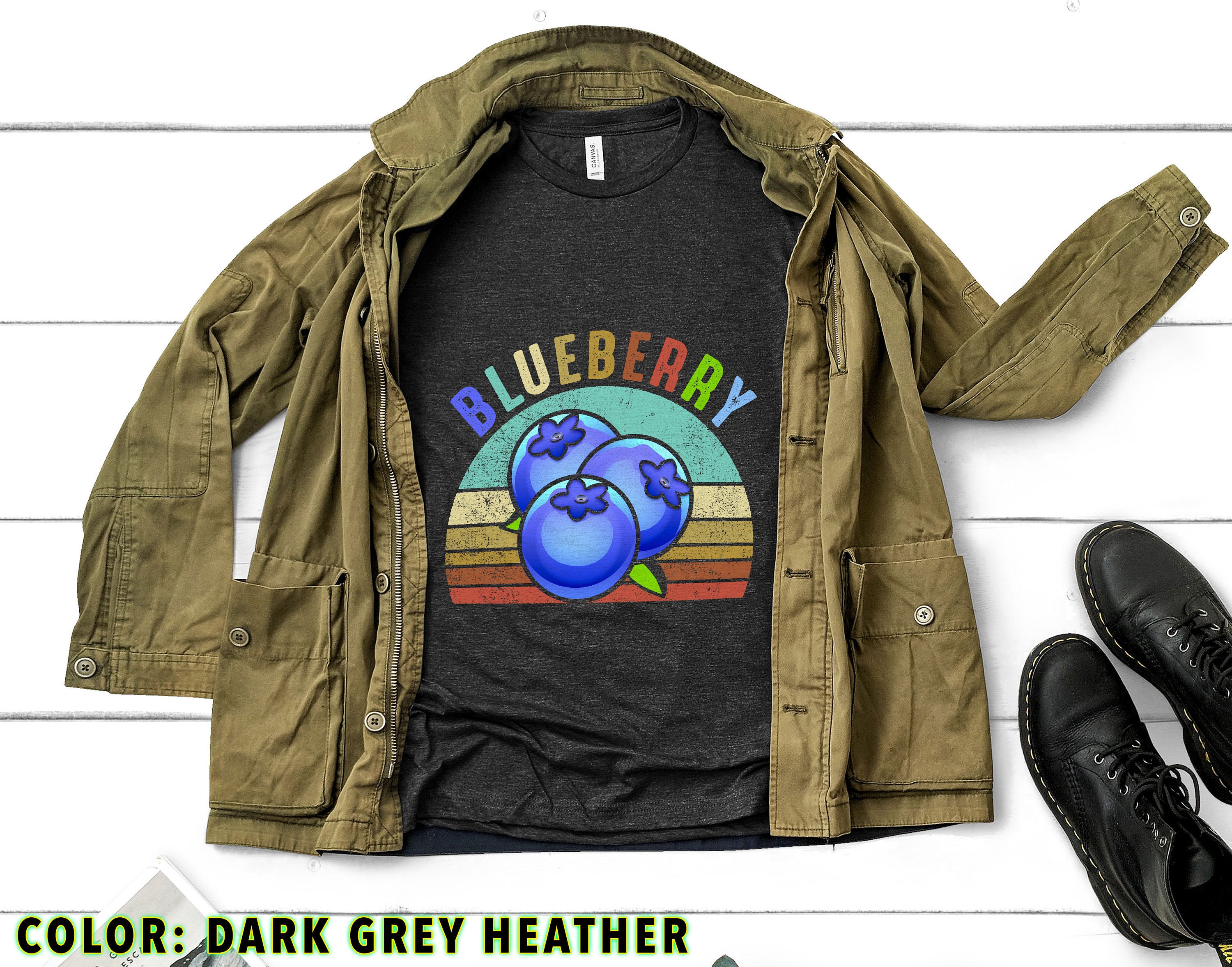 Vintage Blueberry TShirt Blueberry Sunset Shirt Perfect Etsy