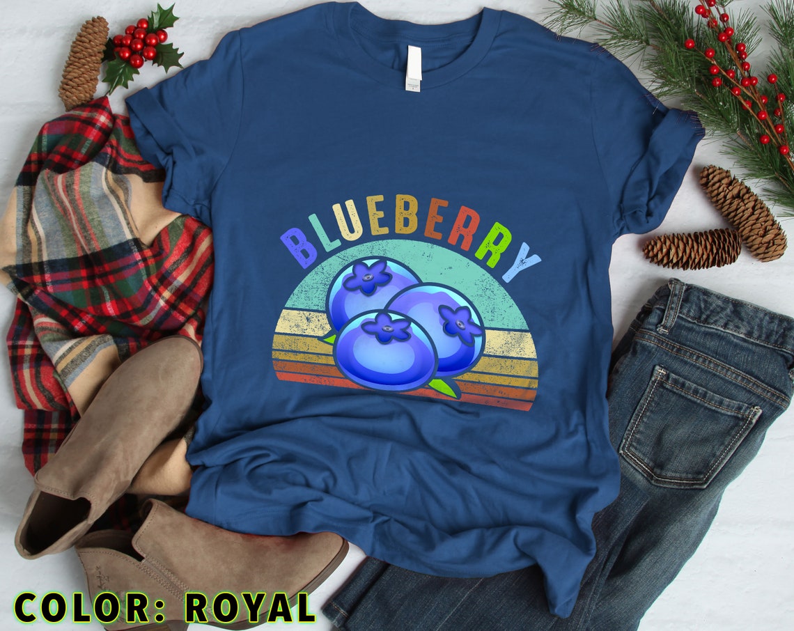 Vintage Blueberry TShirt Blueberry Sunset Shirt Perfect Etsy