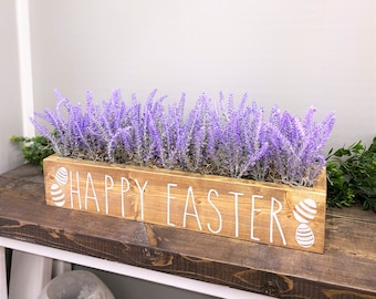 Custom Easter Lavender Centerpiece: Personalized Spring Decor