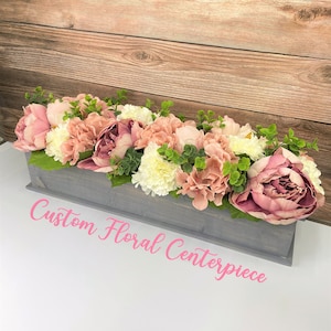 Farmhouse Decor/Home Decor/Table Centerpiece/Farmhouse Centerpieces/Rustic Centerpiece/Farmhouse Floral Arrangement/Mantle Centerpiece/