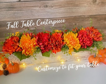 Fall Table Centerpiece/Fall Decor/Thanksgiving Decor/Fall Centerpieces/Rustic Farmhouse/Fall Decorations/Fall Decor/Fall Gifts/Fall Presents