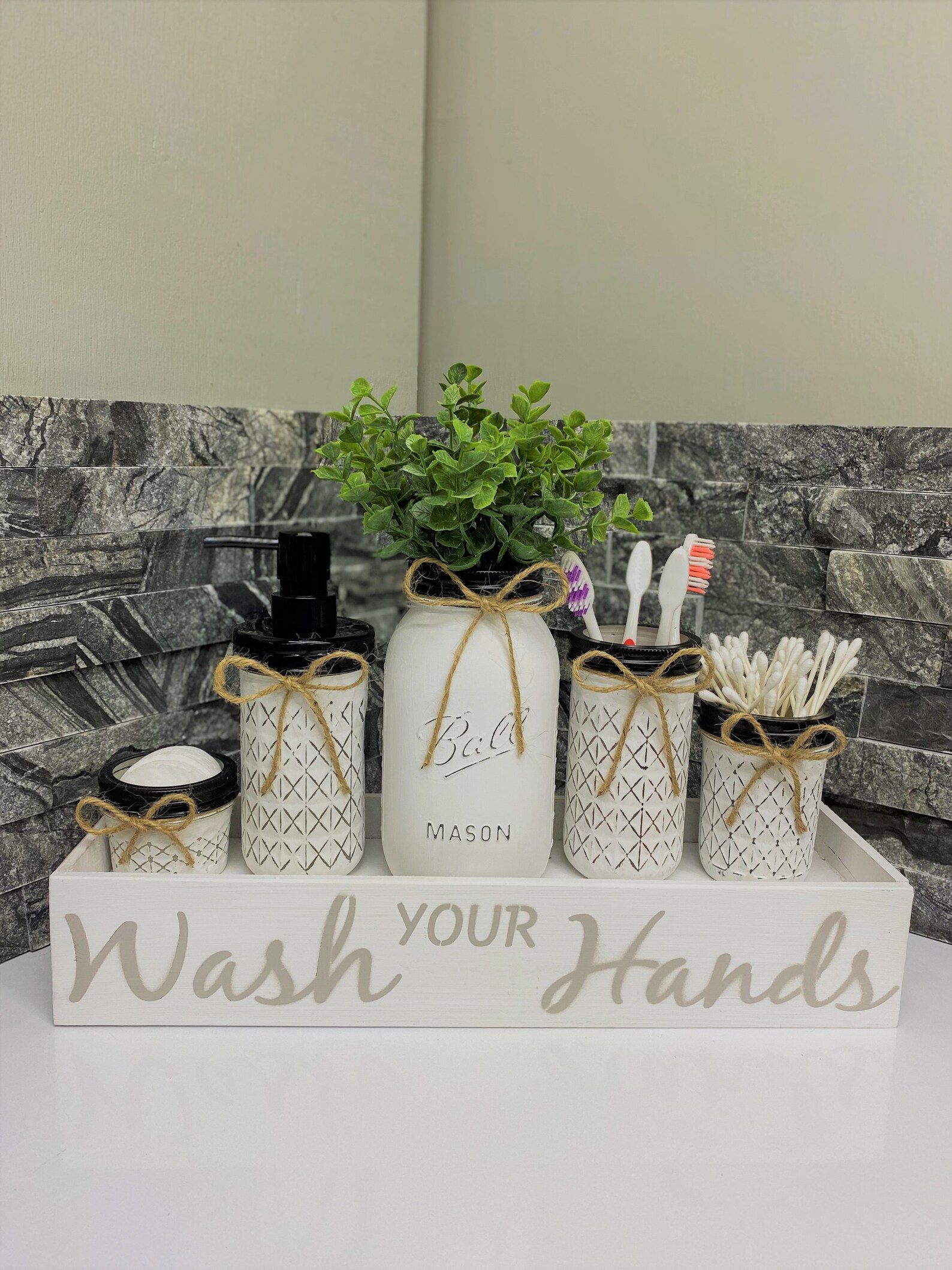 Custom Bathroom Decor/bathroom Decor/bathroom Tray Etsy