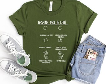 Fille Garcon Chat Etsy