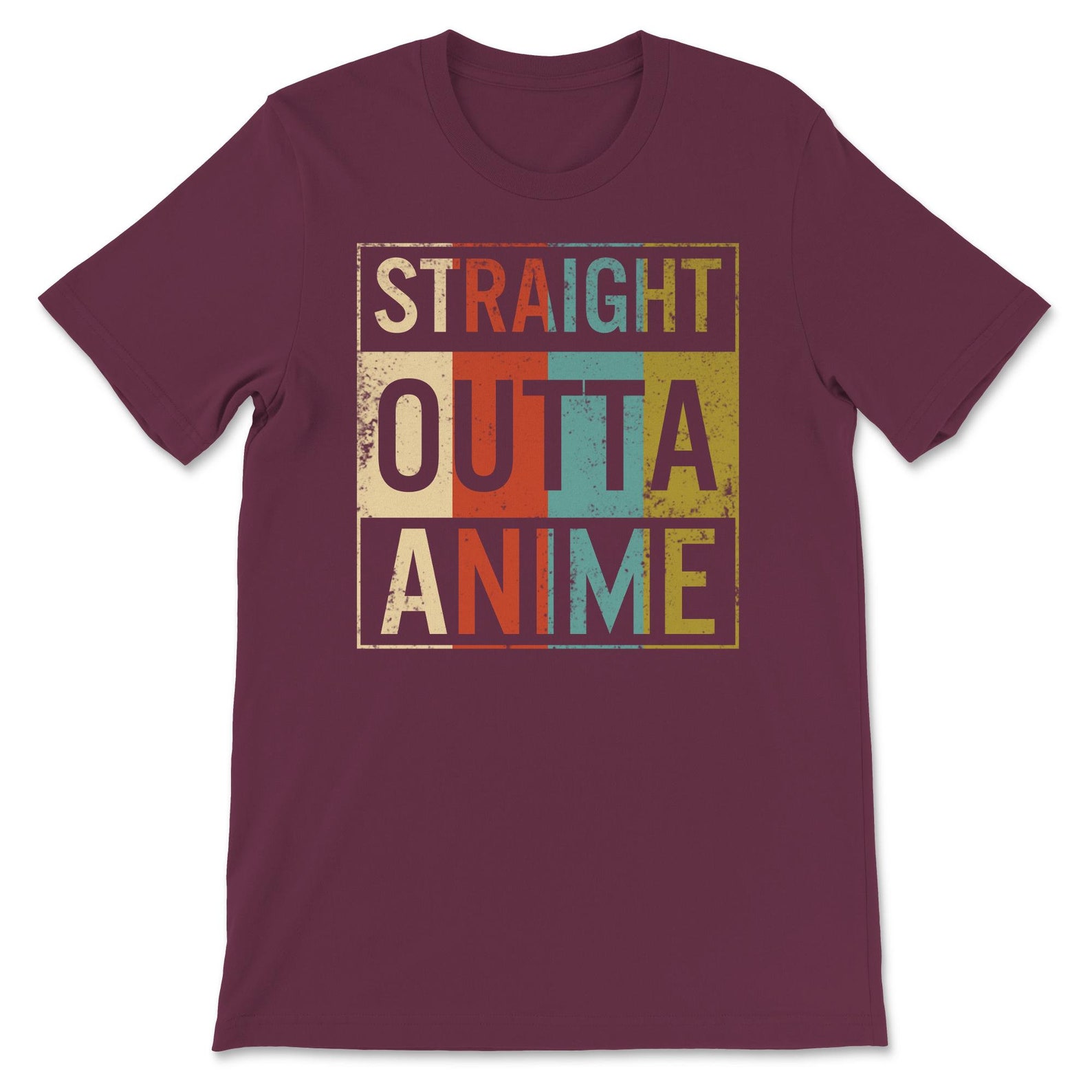 Straight Outta Anime Anime Mania Anime Lover Parody Shirt | Etsy