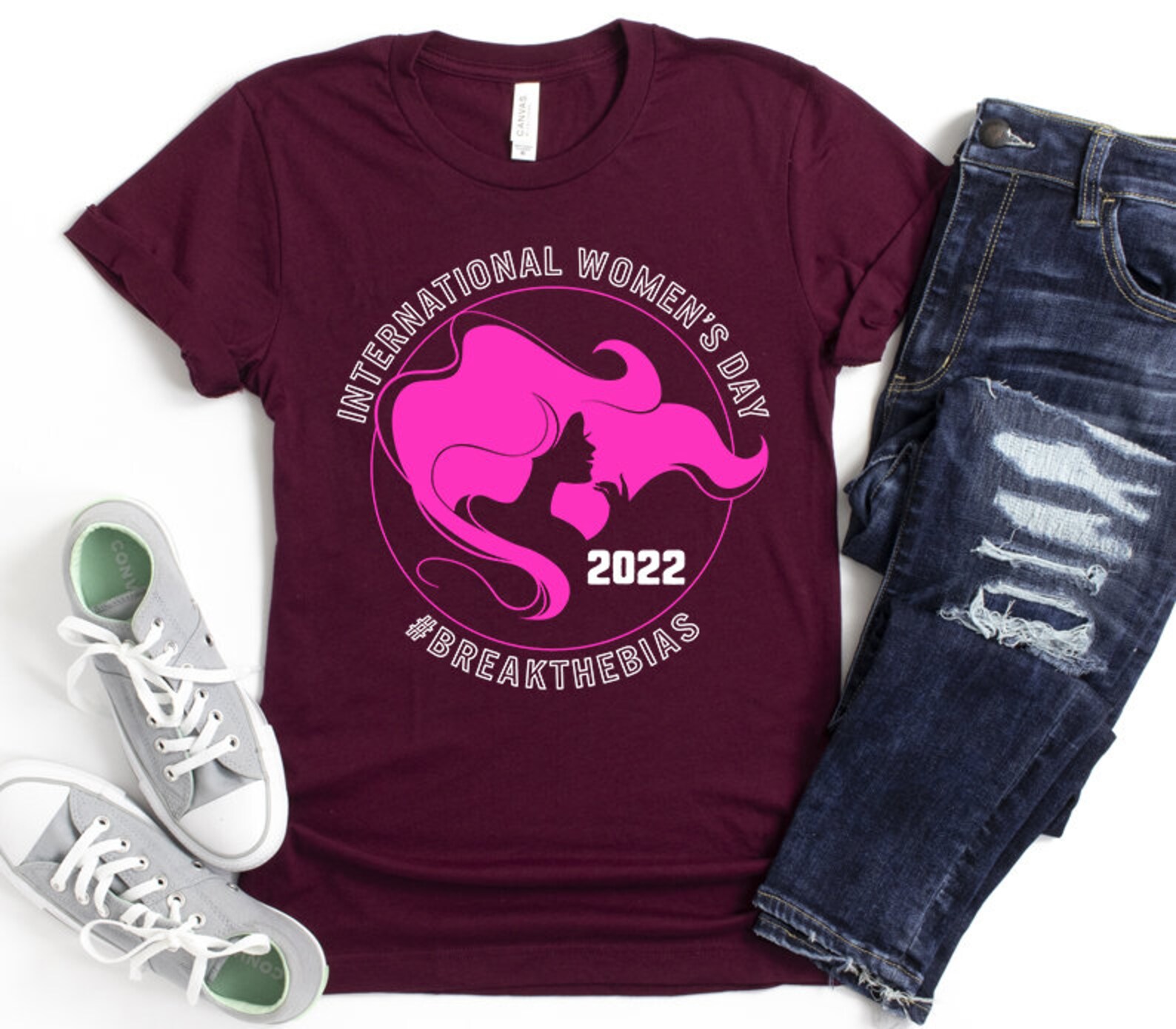 International Women�s Day Shirt Break the Bias 2022 Etsy UK