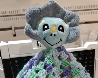 Crochet Baby Lovey Blankie
