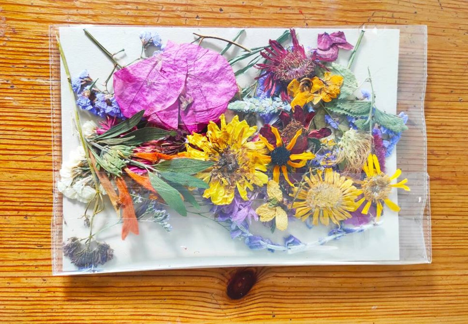 Pressed flowers DIY kit mixed dried pressed flowers real Etsy