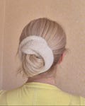 Oversized Silk Alpaca Knit Scrunchie: Gentle Giant Hair Bow - Mother's Day Gift product logo