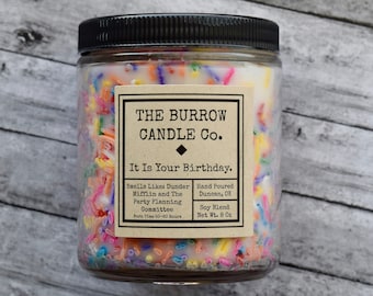 It Is Your Birthday. The Office Themed Candle | The Office Party Planning Committee Candle | The Burrow Candle Company